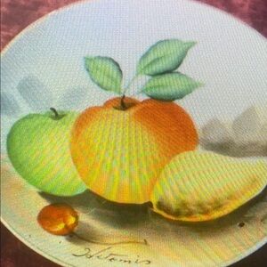 Vintage Japanese Wall Plate